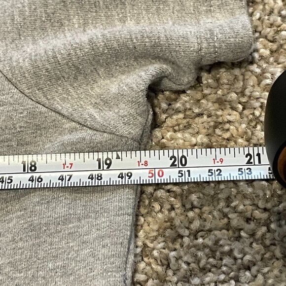 VEER Androgynous Tee T-Shirt Short Sleeve Light Gray Heathered Size M - Picture 4 of 7